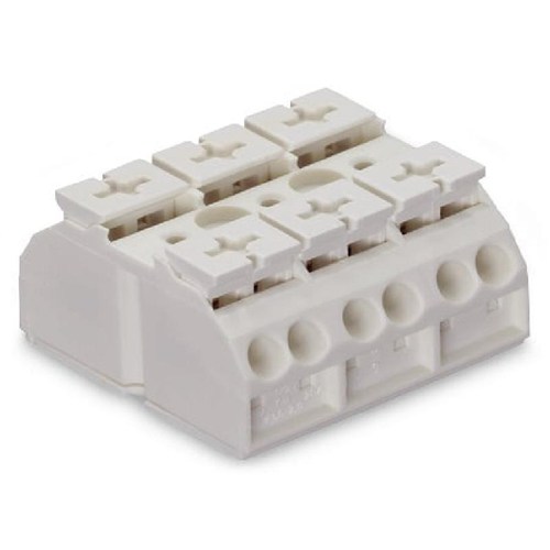 WAGO - 862-633 - 4-conductor chassis-mount terminal strip