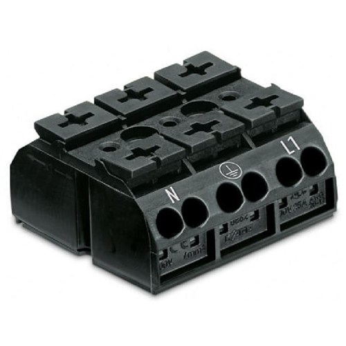 WAGO - 862-8533 - 4-conductor chassis-mount terminal strip
