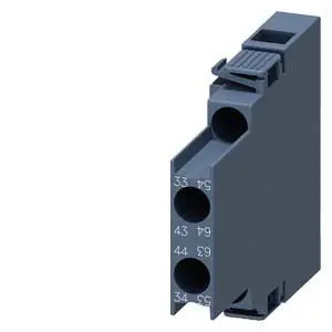Siemens 3RH2921-1DA20 Auxiliary Switch 2NO Lateral Screw Terminal
