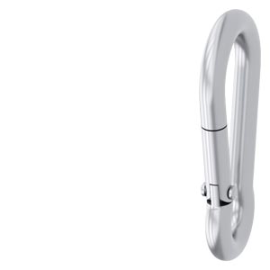 3SE7932-1AC snap hook DIN 5299 shape C, 50 mm x 5 mm, stainless steel, packaging as set (2 units) For easy mount