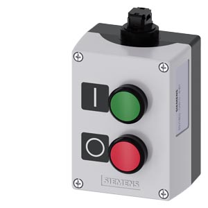 3SU1802-0AB10-4HB1 AS-Interface enclosure for command devices, 22 mm, round, Enclosure material plastic, enclosure top