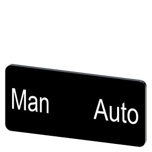 3SU1900-0AC16-0EA0 labeling plate for snapping on or gluing on label holder, label size 12