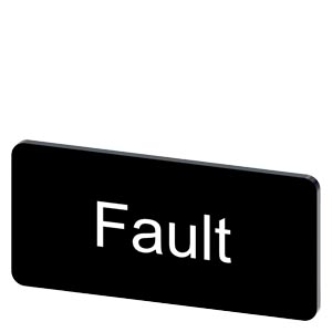 3SU1900-0AC16-0EC0 labeling plate for snapping on or gluing on label holder, label size 12