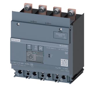 3VA9114-0RL10 residual current device RCD320 basic RCD type A loadside mounted rated resid
