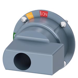 Siemens 3VA9137-0GC01 BREAKER 3VA Supplementary handle for door mounted rotary operator FOR 3VA51 GRAY STANDARD NFPA 79 Ha