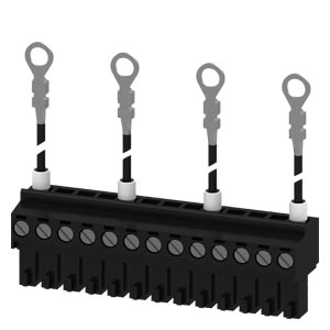 3VW9011-0AT08 set of cables for voltage tap, MF N conductor right, 4-pole accessories for circuit breakers 3WL10 /