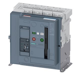 3WA1108-4.C26-.... fixed-mounted circuit breaker, IEC 60947-2, size 1, 4-pole, N pole on right, In=800 A up to 690 V AC