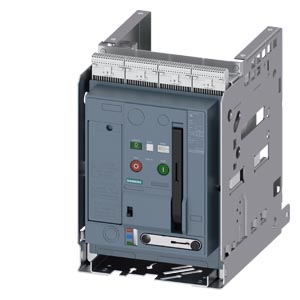 3WA1120-3.A68-.... AC non-automatic air circuit breaker 3WA, withdrawable version, with guide frame, IEC 60947-2, size