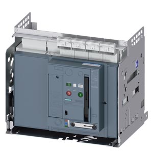 3WA1225-6.A55-.... AC non-automatic air circuit breaker 3WA, withdrawable version, with guide frame, IEC 60947-2, size