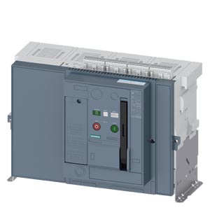 3WA1232-3.A21-.... AC non-automatic air circuit breaker 3WA, fixed-mounted version, IEC 60947-2, size 2, 4-pole, N pole