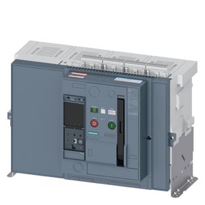 3WA1240-5.E22-.... fixed-mounted circuit breaker, IEC 60947-2, size 2, 4-pole, N pole on right, In=4000 A up to 690 V A