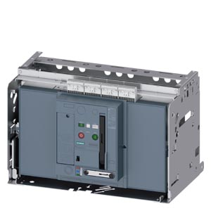 3WA1340-5.A64-.... AC non-automatic air circuit breaker 3WA withdrawable version, with guide frame, IEC 60947-2, size 3