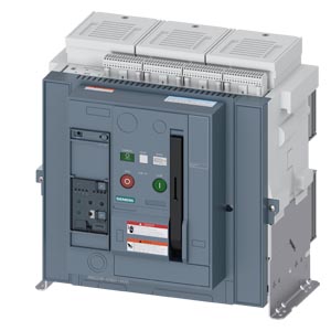 3WA2212-6.D01-.... Fixed-mounted circuit breaker, UL489, Frame Size 2, 3-poles, In=1200A up to 600V AC 60Hz, breaking c