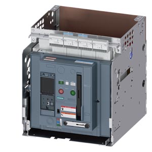 3WA2220-8.K61-.... withdrawable circuit breaker, with guide frame, UL489, size 2, 3-pole, In=2000 A up to 1000 Y/577 V