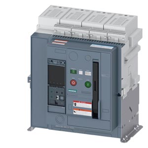3WA3108-8.F12-.... Fixed-mounted circuit breaker, UL1066/IEC60947-2, FS 1, 4-poles, N-pole left, In=800A up to 730V AC