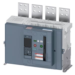 3WA3208-2.F13-.... Fixed-mounted circuit breaker, UL1066/IEC60947-2, FS 2, 4-poles, N-pole left, In=800A up to 635V AC