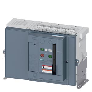 3WA3208-5.A11-.... Non-automatic fix-mounted circuit breaker, UL1066/IEC60947-2, FS 2, 4-poles, N-pole left, In=800A up