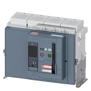 3WA3208-8.F12-.... Fixed-mounted circuit breaker, UL1066/IEC60947-2, FS 2, 4-poles, N-pole left, In=800A up to 730V AC