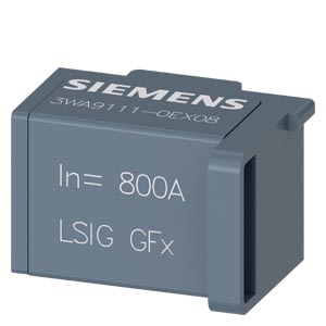 3WA9111-0EX08 Accessory circuit breaker 3WA, Option Plug  LSIG GFx  800 A Basic protective function LT, ST, INST a