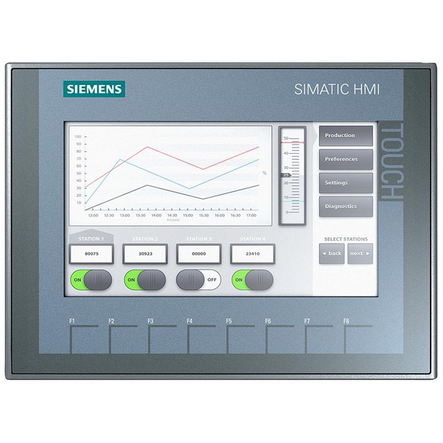 Siemens 6AV21232GA030AX0 — Human Machine Interface (HMI) Touchscreen 7.0" Color