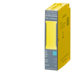 Siemens 6ES7136-6CB00-0CA0 SIMATIC ET 200SP, F-TM Count 1x1Vpp sin/cos HF, PROFIsafe, 1 channel, for incremental rotary encoder