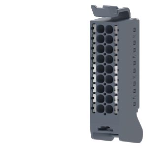 6ES7193-8ST00-1AN0 SIMATIC ET 200BL, terminal block 24 V for I/O modules, spare part, 18x push-in terminals, packing un