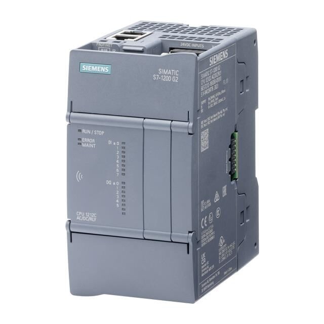 Siemens 6ES72121AF500XB0 — Programmable Logic Controller (PLC) Panel Mount 24VDC
