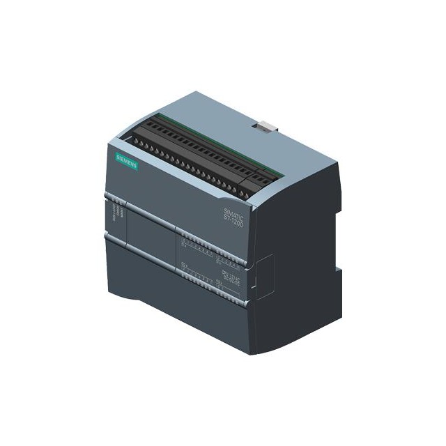 Siemens 6ES72141AG400XB0 — Compact CPU from the SIMATIC S7-1200 series, designated as CPU 1214C DC/DC/DC