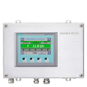 7MH4965-4AA01 SIWAREX WT241, single-channel weighing terminal in stainless steel enclosure for conveyor belt scale