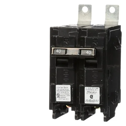 SIEMENS - B240R - BREAKER 40A 2P 240V 10K BL