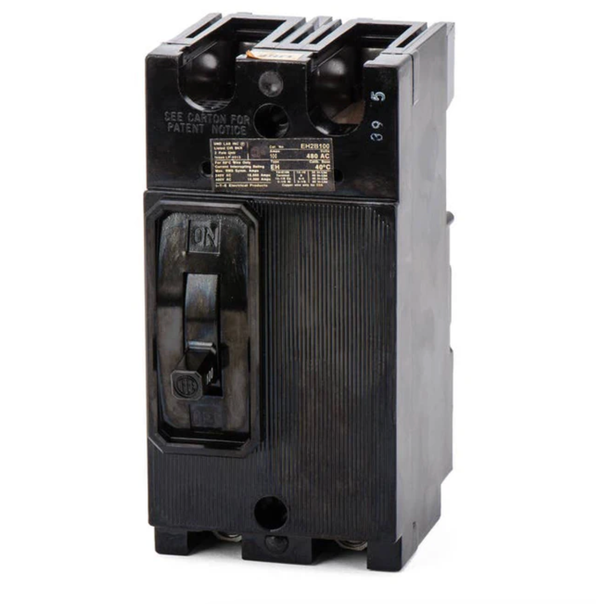 Siemens EH2B100 | Siemens 100A 2-Pole 480VAC Molded Case Circuit Breaker