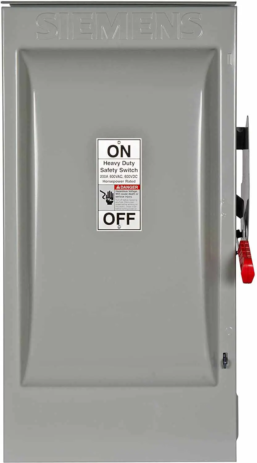 HFC364R - Siemens - 200 Amp Disconnect and Safety Switch