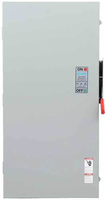 HFC365RA - Siemens - 400 Amp Disconnect and Safety Switch