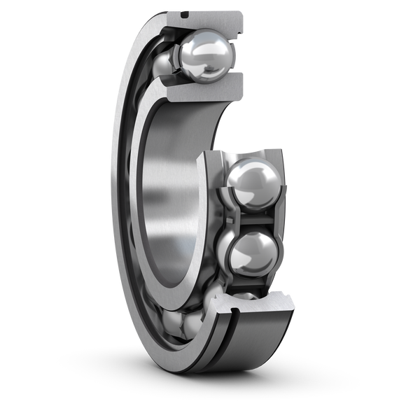 210 N Deep groove ball bearing with filling slots and snap ring groove