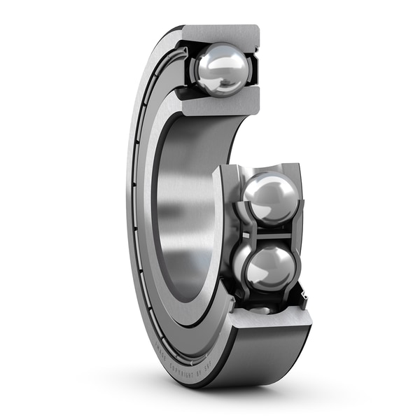213-2Z Deep groove ball bearing with filling slots and integral sealing