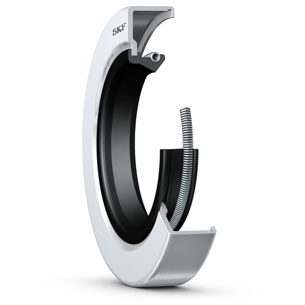26X35X7 CRS1 R Radial shaft seal with metal case and conventional straight sealing lip, for oil or grease