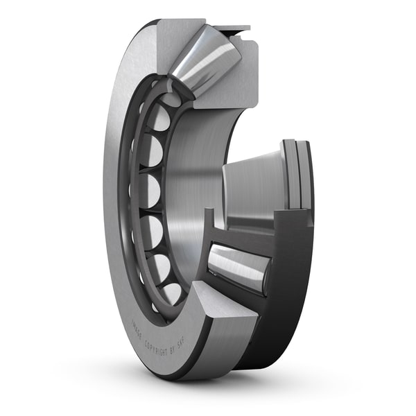 29322 E Spherical roller thrust bearing with stamped steel cage