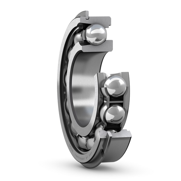 309 NR/C3 Deep groove ball bearing with filling slots and snap ring