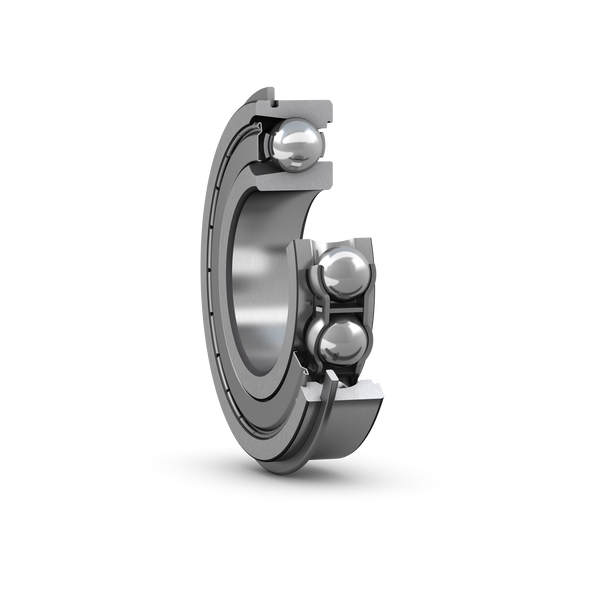 310-ZNBR Deep groove ball bearing with filling slots and integral sealing