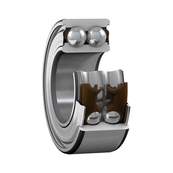 3207 A-2ZTN9/MT33 Double row angular contact ball bearing with seals or shields