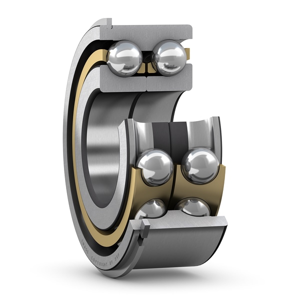 3311 DNRCBM Double row angular contact ball bearing with snap ring and split inner ring