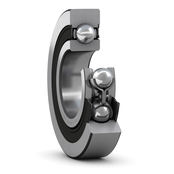 361202 R Single row cam roller with crowned outer surface and seals on both sides
