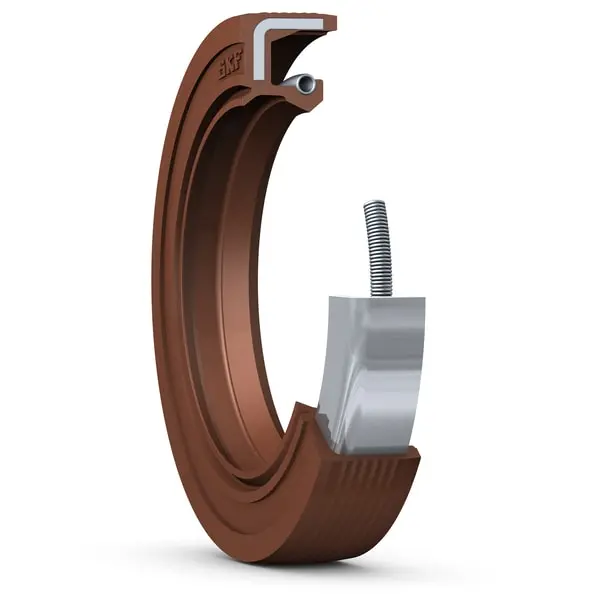 SKF 48X72X7 HMSA10 V Radial shaft seal with rubber outside diameter and single sealing lip, for oil or grease