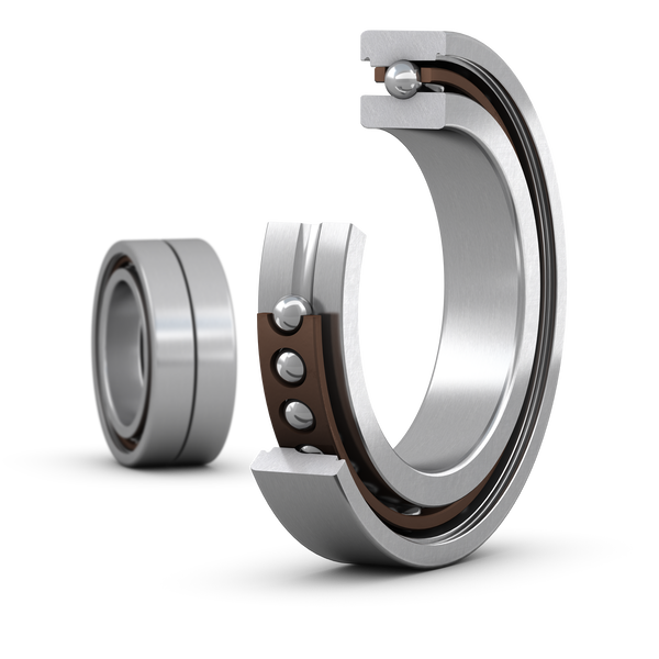SKF 7006 CB/P4ADGA Matched set of two super-precision, high-speed B design, single row angular contact ball bearings