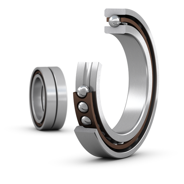 SKF 7012 CE/P4ADBA Matched set of two super-precision, high-speed E design, single row angular contact ball bearings