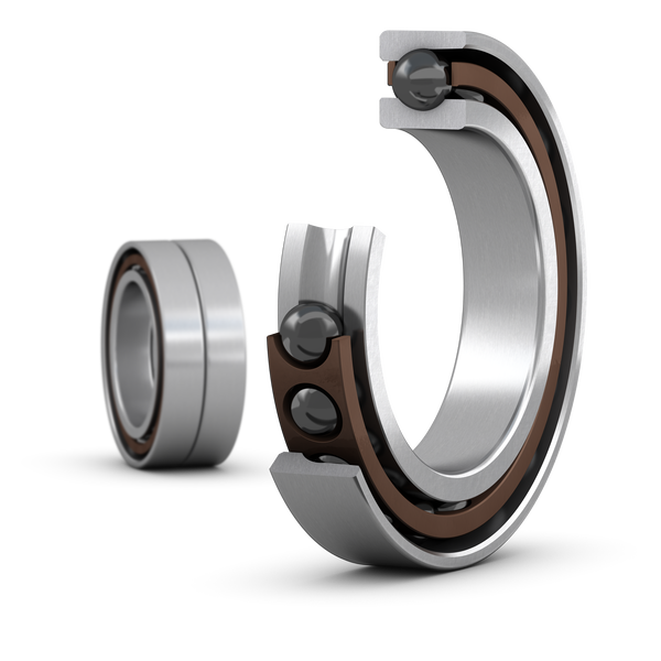 SKF 7013 CD/HCP4ADBA Matched set of two super-precision, high-capacity, D design, single row angular contact ball bearings