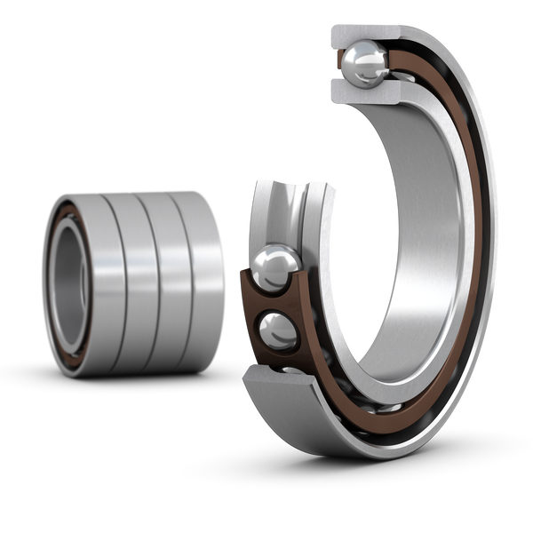 SKF 7013 CD/P4AQBCC Matched set of four super-precision, high-capacity, D design, single row angular contact ball bearings