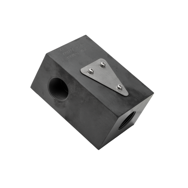 728247 E-16 Hydraulic adapter block