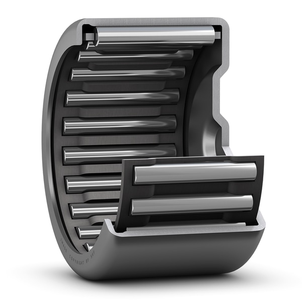 BK 4020 Drawn cup needle roller bearing with a closed end