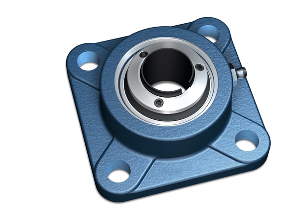 F4B 100-LF-AH Flanged ball bearing unit with composite or cast metal housing